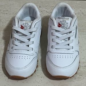 Reebok Classic Leather Shoes - Toddler Size 7